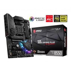 Mainboard|MSI|AMD B550|SAM4|ATX|2xPCI-Express 3.0 1x|1xPCI-Express 3.0 4x|2xM.2|1xPCI-Express 4.0 1x|Memory DDR4|Memory slots 4|