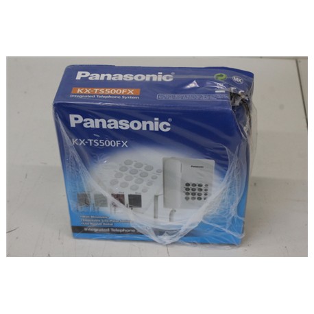 SALE OUT. Panasonic KX-TS500FXW Corded phone, White - DAMAGED PACKAGING | Panasonic | Corded | KX-TS500FX | White | 150 x 200 x 