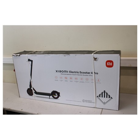 SALE OUT. Xiaomi Electric Scooter 4 Pro EU | Xiaomi | Electric Scooter 4 Pro EU | 700 W | 25 km/h | 10 " | Black | DAMAGED PACKA