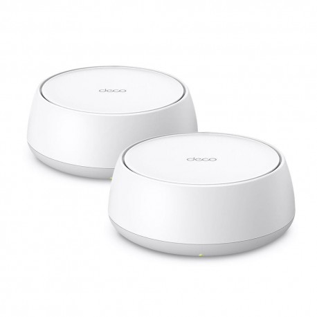 Wireless Router|TP-LINK|Wireless Router|2-pack|5000 Mbps|Mesh|Wi-Fi 7|2x2.5GbE|LAN WAN ports 2|Number of antennas 4|DECOBE25(2-P