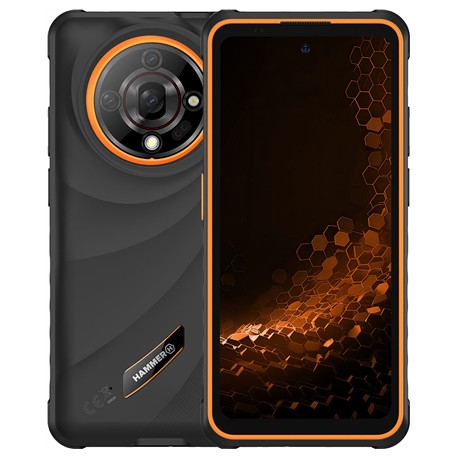 HAMMER Hammer Iron 6 (Black) DS 6.56" IPS TFT 720x1612/2GHz/128GB/6GB RAM/Android 14/microSDXC/WiFi,BT,4G | Hammer
