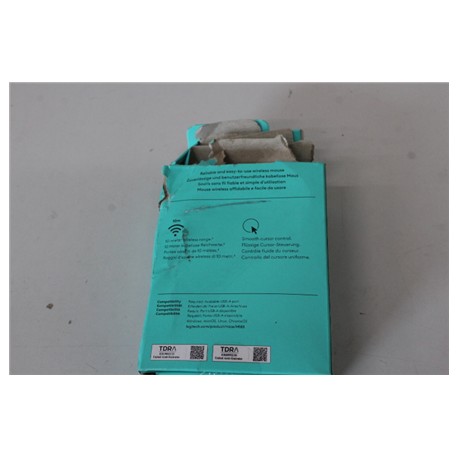 SALE OUT. Logitech Wireless Mouse M185, BLUE, 2.4GHZ - EWR2 | Logitech Wireless Mouse | Blue | DAMAGED PACKAGING