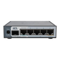 Switch|MIKROTIK| E60iUGS|1|PoE ports 1|18 Watts|E60IUGS