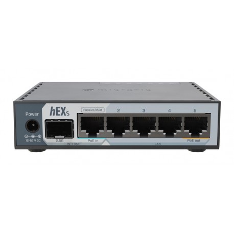 Switch|MIKROTIK| E60iUGS|1|PoE ports 1|18 Watts|E60IUGS