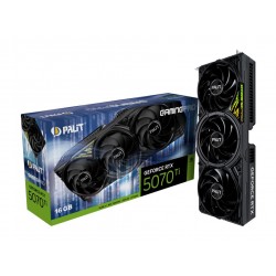 Graphics Card|PALIT|NVIDIA GeForce RTX 5070 Ti|16 GB|GDDR7|256 bit|PCIE 5.0 16x|GPU 2295 MHz|Triple slot Fansink|1xHDMI|3xDispla