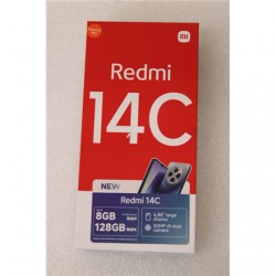 SALE OUT. Xiaomi Redmi 14C (Starry Blue) DS 6.88“ IPS LCD 720x1640/2.0GHz&1.8GHz/128GB/4GB RAM/Android 14/microSDXC/WiFi,BT/4G,M