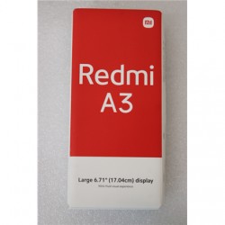 SALE OUT. Xiaomi Redmi A3 (Star Blue) Dual SIM 6.71" IPS LCD 720x1600/2.2GHz&1.6GHz/64GB/3GB RAM/Android 14/microSDXC/WiFi,BT,4G