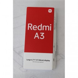 SALE OUT. Xiaomi Redmi A3 (Midnight Black) Dual SIM 6.71" IPS LCD 720x1600/2.2GHz&1.6GHz/64GB/3GB RAM/Android 14/microSDXC/WiFi,