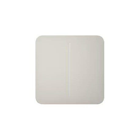 SMART SOLOBUTTON 2GANG/OYSTER 46020 AJAX