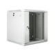 Lanberg | Rack cabinet 19" wall-mount 12U/600x600 (flat pack) V2 | WF01-6612-10S | Grey
