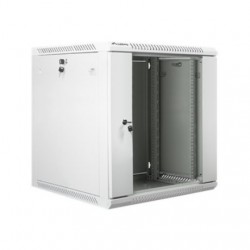 Lanberg | Rack cabinet 19" wall-mount 12U/600x600 (flat pack) V2 | WF01-6612-10S | Grey