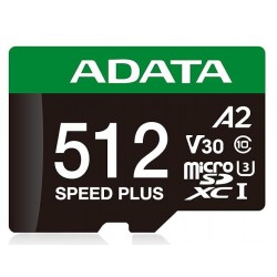 MEMORY MICRO SDXC 512GB UHS-I/UD512GUI3V30A2SP-RA1 ADATA