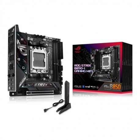 Mainboard|ASUS|AMD B850|SAM5|Mini-ITX|Memory DDR5|Memory slots 2|1xPCI-Express 4.0 16x|1xPCI-Express 5.0 16x|2xM.2|1xHDMI|1xAudi