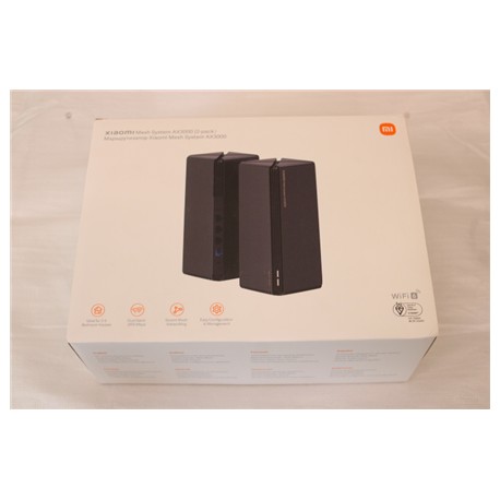 SALE OUT. Xiaomi Mesh System AX3000(2-pack) | Mesh System | AX3000 (2-pack) | 802.11ax | 574+2402 Mbit/s | Ethernet LAN (RJ-45) 