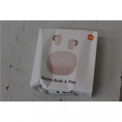 SALE OUT. Xiaomi Redmi Buds 6, Play Pink | Xiaomi Redmi Buds 6 Play | Built-in microphone | Bluetooth | Pink | DAMAGED PACKAGING