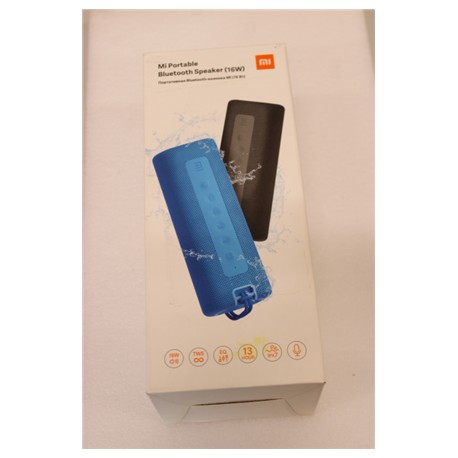 SALE OUT. Xiaomi Mi Portable Bluetooth Speaker (16W) BLACK, | Xiaomi | Bluetooth Speaker | Mi Portable Speaker | DAMAGED PACKAGI
