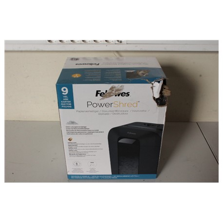 SALE OUT. | Powershred | LX50 | Black | 17 L | Credit cards shredding | DAMAGED PACKAGING | Paper handling standard/output 9 she