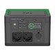 APC OffGrid Portable Power Station 330, 230V, 332Wh Lithium-ion, LCD, 2 CEE 7/3 Schuko outlets, Sinewave, 3 USB-A, 1 USB-C, Wire