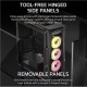 Corsair PC Case | iCUE LINK 5000T LX RGB | Black | Mid-Tower | Power supply included No