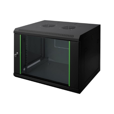 Digitus Wall Mounting Cabinets Dynamic Basic Series | DN-19 07-U-EC-SW | Black | 38.9 x 60 x 45 cm