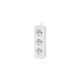 Lanberg Cable Power Strip, 3X French Outlets Quality-Grade Copper, 1.5 m | PS0-03E-0150-W