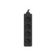 Lanberg Cable Power Strip, 4X French Outlets Quality-Grade Copper, 1.5 m | PS0-04E-0150-BK