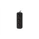Lanberg Cable Power Strip, 3X French Outlets Quality-Grade Copper, 3 m | PS0-03E-0300-BK