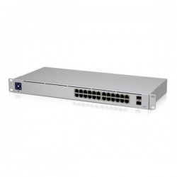 Switch|UBIQUITI|USW-24|Type L2|24x10Base-T / 100Base-TX / 1000Base-T|1xSFP|USW-24