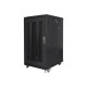 Lanberg | Rack cabinet 19" free-standing 22U/600x800 (flat pack) with mesh door | FF01-6822-23B | Black