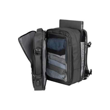 Natec Laptop Backpack Camel Pro 17.3, Black