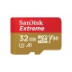 MEMORY MICRO SDHC 32GB UHS-I/W/A SDSQXAF-032G-GN6MA SANDISK