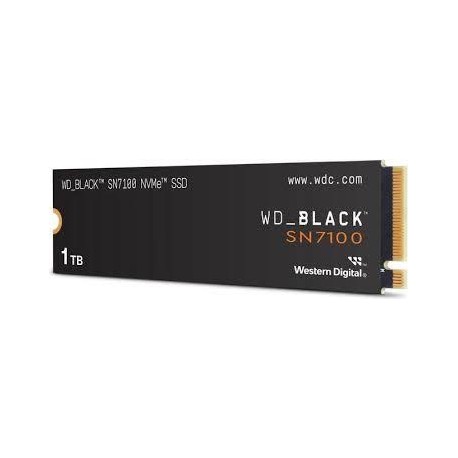 SSD|WESTERN DIGITAL|Black SN7100|1TB|M.2|PCIe Gen4|NVMe|3D TLC|Write speed 6900 MBytes/sec|Read speed 7250 MBytes/sec|WDS100T4X0