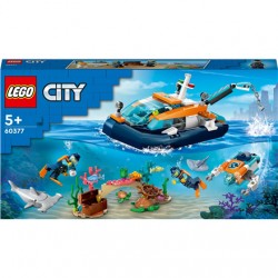 LEGO | City Diver Explorer Ship 60377, 182 pcs.