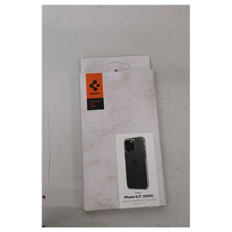 SALE OUT. Spigen Liquid Crystal iPhone 16 Pro 6.3" Glitter crystal ACS08113 DIRTY PACKAGING | Spigen DIRTY PACKAGING