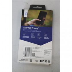 SALE OUT. 3MK Silky Matt Privacy Sam A16 Privacy Film | 3MK Silky Matt Privacy | Samsung | Galaxy A16 | Black | DAMAGED PACKAGIN