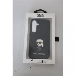 SALE OUT. Karl Lagerfeld KLHCS24SSMHKNPK S24 S921black Silicone Ikonik Metal Pin DIRTY PACKAGING | Karl Lagerfeld DIRTY PACKAGIN