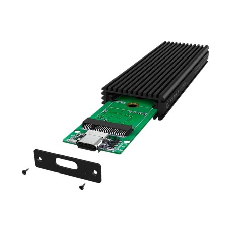 Raidsonic | ICY BOX IB-1816M-C31 External Type-C enclosure for M.2 NVMe SSD | Black