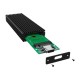 Raidsonic | ICY BOX IB-1816M-C31 External Type-C enclosure for M.2 NVMe SSD | Black