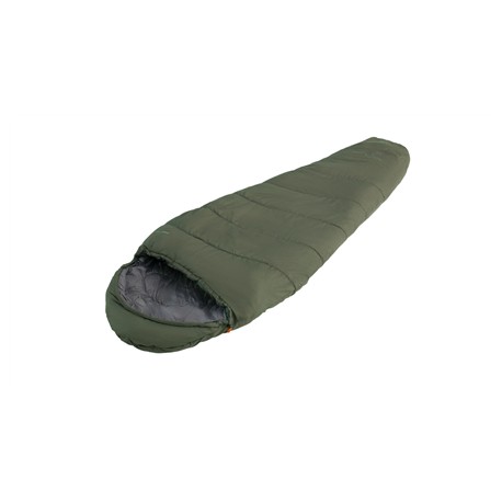 Easy Camp Raven II Mummy -1°C | Sleeping Bag | 215 x 76 x 50 cm | -16 to 4 °C | Two-way open-end, L-shaped, autolock