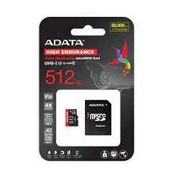 MEMORY MICRO SDXC 512GB W/AD./AUSDX512GUI3V30SHA2-RA1 ADATA