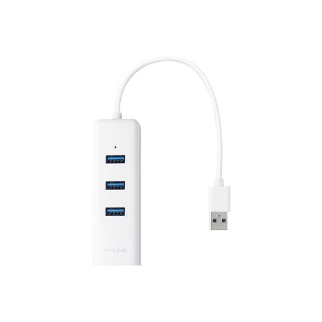 TP-LINK | UE330 | USB 3.0 3-Port Hub & Gigabit Ethernet Adapter 2 in 1 USB Adapter