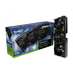Graphics Card|PALIT|NVIDIA GeForce RTX 5070 Ti|16 GB|GDDR7|256 bit|PCIE 5.0 16x|GPU 2295 MHz|Triple slot Fansink|NE7507T019T2-GB