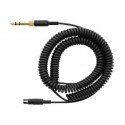 Beyerdynamic | Coiled cable for DT 1770 Pro, 5 m | WK 1000.07 | Stereo Jack 3.5 mm and 1/4 " Adapter 6.35 mm | Black