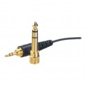 Beyerdynamic | 3.0 m Connecting Cable for DT 100 Series | K 100.07 | Mini-jack 3.5 mm and ¼“ adapter 6.35 mm | Black
