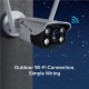 TP-LINK | VIGI 4MP Outdoor Full-Color Wi-Fi Network Camera | VIGI C340-W | Bullet | 4 MP | 4 mm | IP66 | H.265+/H.265/H.264+/H.2
