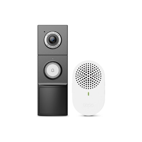 TP-LINK | Video Doorbell Camera | Tapo D235 | 5 MP | 1.18mm/F1.8 | IP66 | H.264 | Micro SD, Max. 512