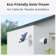 Reolink | Wireless Solar & Battery Powered Security Camera with Smart Detection, 3W | Argus Series B310 with Solar Panel | Bulle
