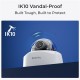Reolink | 4K PoE IK10 Camera with 5X Optical Zoom | P437 | Dome | 8 MP | 2.7-13.5mm | IP67 | H.265 | Micro SD, Max. 256 GB