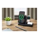 Fixed | MagPowerstation 3-in-1 wireless charging stand with MagSafe mount support | FIXMPOS-BK
