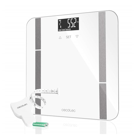 Cecotec | Smart Bathroom Scale | Surface Precision 9400 Full Healthy | Maximum weight (capacity) 180 kg | FourPrecision: high me